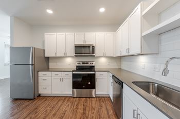 Stylish kitchen area